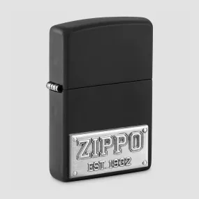 Зажигалка бензиновая License Plate, ZIPPO, США, Зажигалки ZIPPO