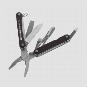 Мультитул Squirt PS4, 9 инструментов, материал: нержавеющая сталь, цвет: черный, LEATHERMAN, США, LEATHERMAN (США)