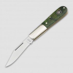 Нож складной Barlow Curly Birch Green, 6,5 см, BOKER, Германия, 