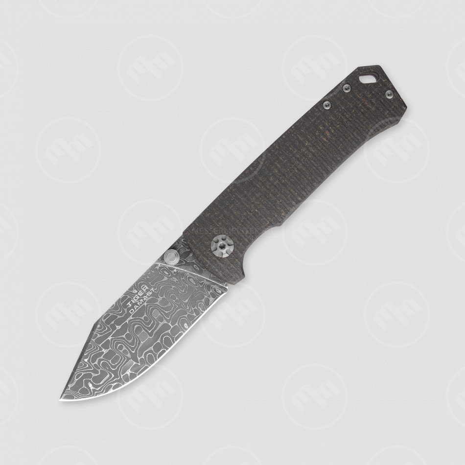 Нож складной Tiger-Damascus, 8,5 см, BOKER, Германия