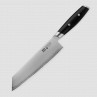 Профессиональный поварской кухонный нож, Kiritsuke 20 см, дамасская сталь, серия Mon, YAXELL, Япония