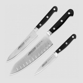 Набор кухонных ножей &quot;поварская тройка&quot;, серия Opera, ARCOS, Испания, Наборы кухонных ножей