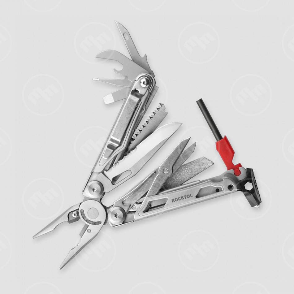 Мультитул 22 инструмента, ROCKTOL, Китай