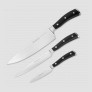 Набор из 3-х кухонных ножей поварская тройка, серия Classic Ikon, WUESTHOF, Германия