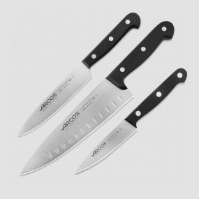 Набор кухонных ножей &quot;поварская тройка&quot;, серия Universal, ARCOS, Испания, Наборы ножей "Поварская тройка" 