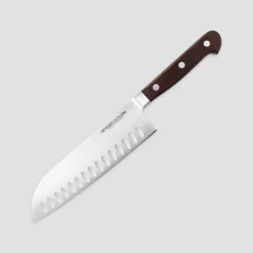 Нож Сантоку, 18 см, серия Classic Smoked Oak, BERGER CUTLERY, Германия, Classic Smoked oak BERGER CUTLERY