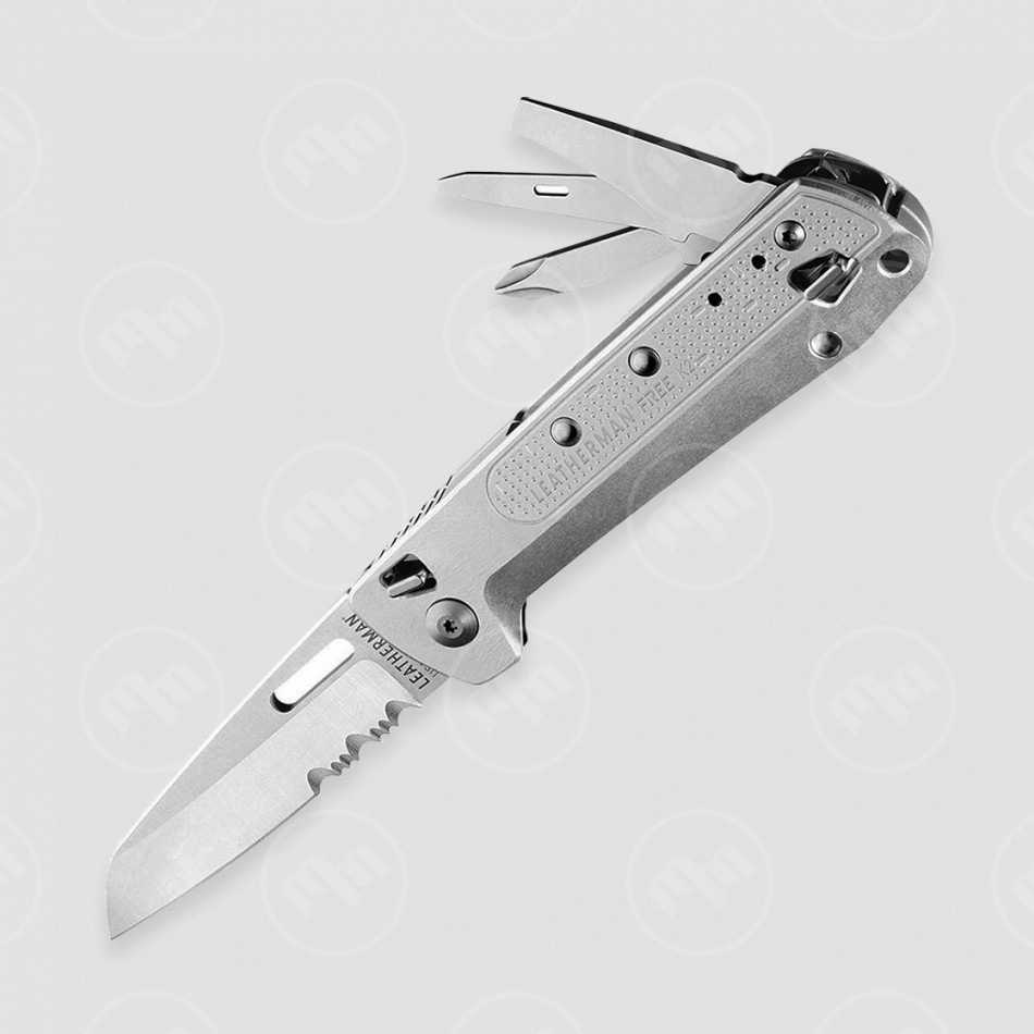 Мультитул Free K2X, 8 инструментов, цвет стальной, LEATHERMAN, США