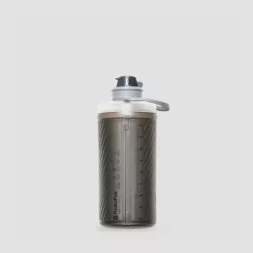 Бутылка для воды мягкая Flux, 1 л, серая, HydraPak, США, Бутылки для воды HYDRAPAK