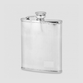 Фляга, 180 мл, сталь, серебристый, S. QUIRE, Италия, S.QUIRE (Италия)