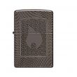 Зажигалка бензиновая Armor Flame Pattern Black Ice, ZIPPO, США_00824780042374988235.jpg