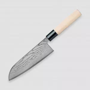 Нож кухонный поварской Сантоку, 17 см, серия Shippu, TOJIRO, Япония, Кухонные ножи TOJIRO