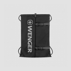 Рюкзак - мешок на завязках XC Fyrst, размер: 48 х 35 х 1 см, цвет: черный, WENGER, Швейцария, WENGER (Швейцария)