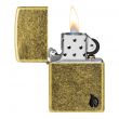 Зажигалка бензиновая Armor Flame Antique Brass, ZIPPO, США_00824770068489034641.jpg