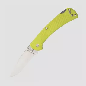 Нож складной 112 Ranger Slim Select Green, 7,6 см, материал клинка: сталь 420HC, материал рукояти: термопластик GRN, BUCK, США, BUCK (США)