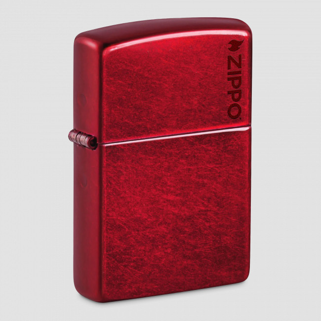 Зажигалка бензиновая Logo Candy Apple Red, ZIPPO, США