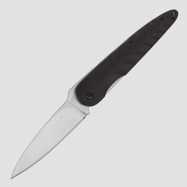 Нож складной Tactical Mino Kami, Black G-10 Handles, HIKARI, Япония