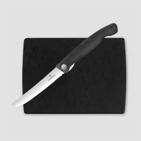 Набор из кухонного складного ножа для овощей и разделочной доски Swiss Classic, VICTORINOX, Швейцария, Ножи для овощей Victorinox