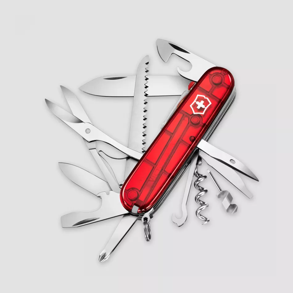 Нож швейцарский многофункциональный складной Huntsman Lite 21 функций, 7 см, VICTORINOX, Швейцария