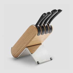 Набор кухонных ножей, 4 предмета, в подставке из ясеня, серия Signature, ROBERT WELCH, Великобритания, ROBERT WELCH (Великобритания)