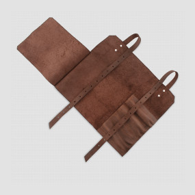 Сумка для хранения и перевозки 3 кухонных ножей, цвет коричневый, KNIFE TO MEET YOU, Россия, KNIFE TO MEET YOU (Россия)