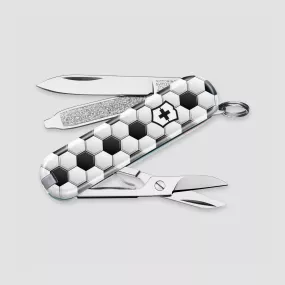Нож швейцарский складной Classic SD World Of Soccer, 7 функций, 4 см, VICTORINOX, Швейцария, Швейцарский нож брелок