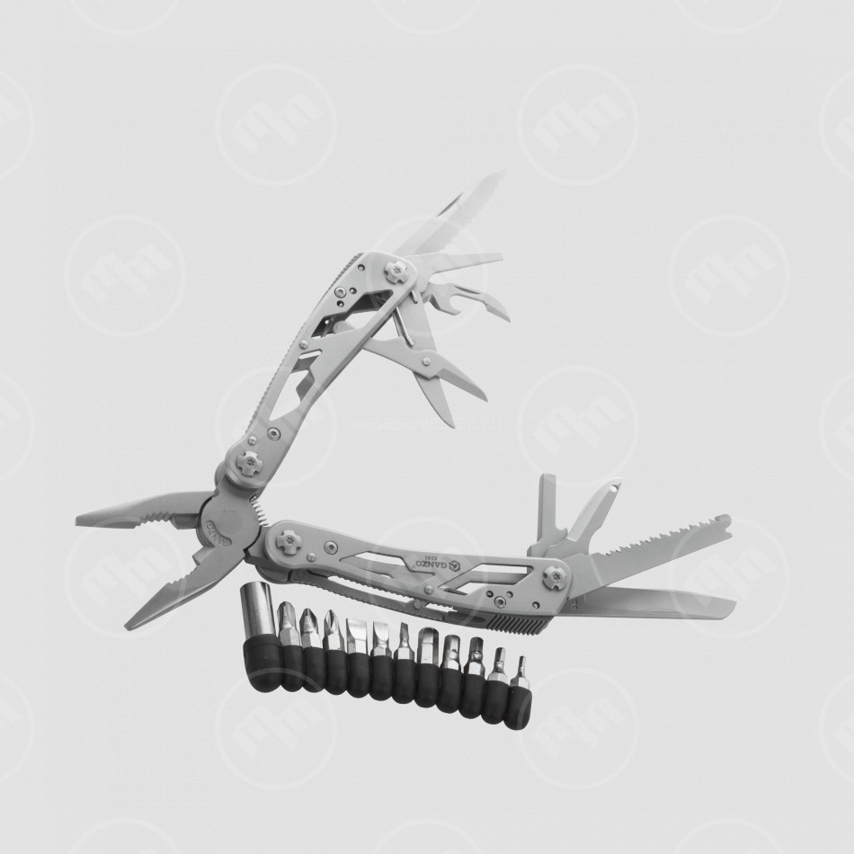 Мультитул складной, 24 функции, GANZO, Китай