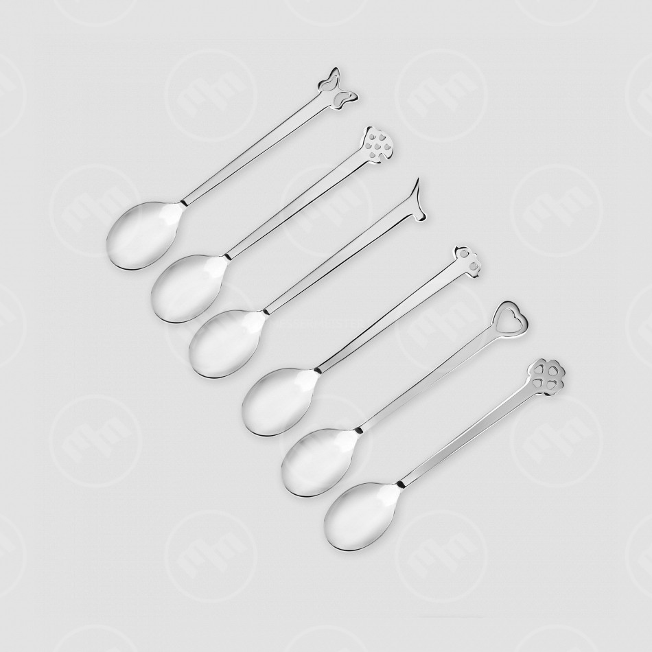 Набор чайных ложек, 6 штук, серия Evento, THE LUXURY ART MEPRA, Италия