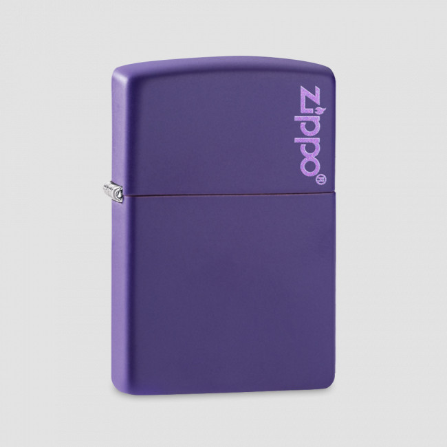 Зажигалка Classic Purple Matte Zippo Logo, ZIPPO, США