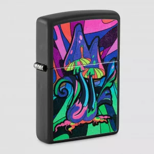 Зажигалка бензиновая Counter Culture Black Light, ZIPPO, США, Зажигалки
