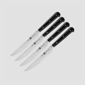 Набор из 4-х стейковых ножей, 12 см, нержавеющая сталь, серия Steak Knives, ZWILLING J.A. HENCKELS, Германия, Наборы для стейка ZWILLING