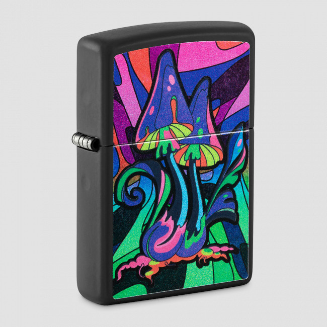 Зажигалка бензиновая Counter Culture Black Light, ZIPPO, США