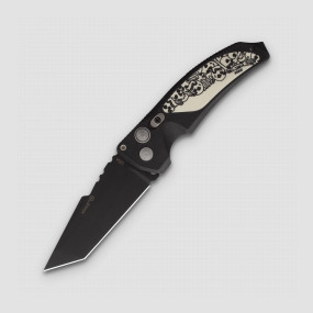 Нож автоматический складной Elishewitz EX-A03, 8,9 см, HOGUE, США, 