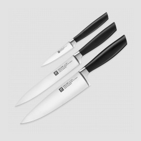 Набор из 3-х кухонных ножей поварская тройка, серия All Star, ZWILLING J.A. HENCKELS, Германия, Подарочный набор кухонных ножей