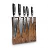 Набор из 5-ти кухонных ножей на подставке из дуба, серия RAN, YAXELL, Япония_00800610062332266583.jpg