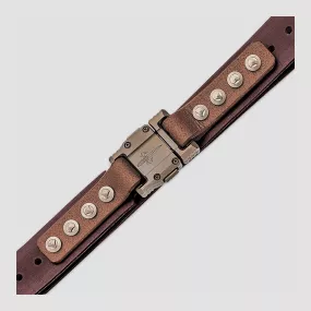 Ремень Apis Belt, 122 см, темно-коричневый, MICROTECH, США, Аксессуары MICROTECH
