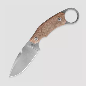 Нож с фиксированным клинком H2, 7,5 см, LionSteel, Италия, Фиксированные ножи LionSteel