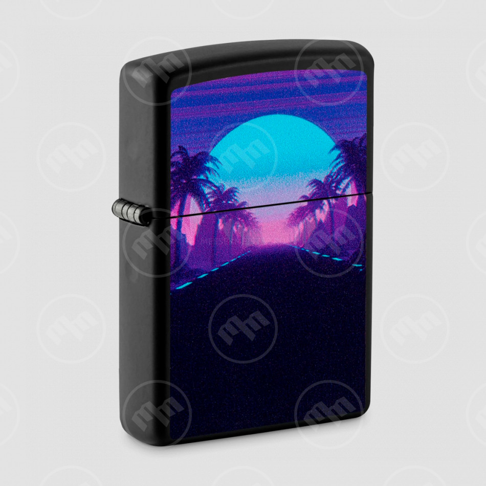 Зажигалка бензиновая Sunset Black, ZIPPO, США