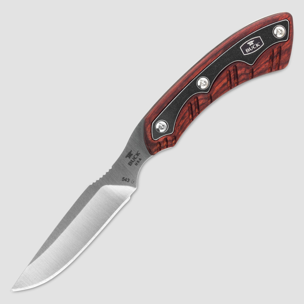 Нож с фиксированным клинком Open Season Caper, 8,9 см, материал клинка: сталь порошковая Crucible CPM S30V, BUCK, США