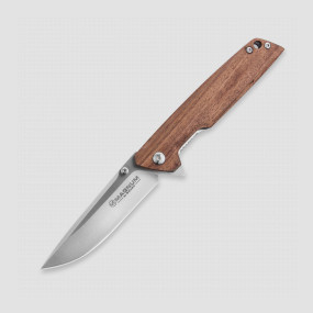 Нож складной Straight Brother Wood, 9 см, дерево бубинго, BOKER, Германия, Городские EDC-ножи