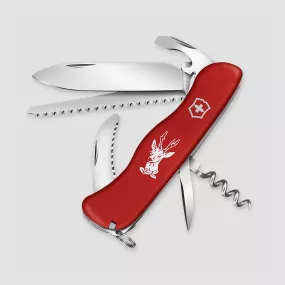 Нож швейцарский многофункциональный складной Hunter, 12 функций, 8.4 см, VICTORINOX, Швейцария, Швейцарский нож