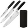 Набор из 3-х кухонных ножей с черной подставкой, серия Kyoto, ARCOS, Испания_00795800063336695640.jpg