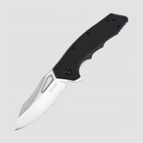 Нож полуавтоматический складной Flitch, Stonewashed Blade, Black GFN Handle, KERSHAW, США, KERSHAW (США)