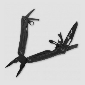 Мультитул, 11 инструментов, цвет черный, STINGER, Россия, STINGER (Россия)