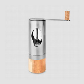 Кофемолка ручная, MRS. BEAN, размер 6 х 21,8 см, нержавеющая сталь, дерево акации, серия Mrs. Bean, ADHOC, Германия, Мельницы для специй