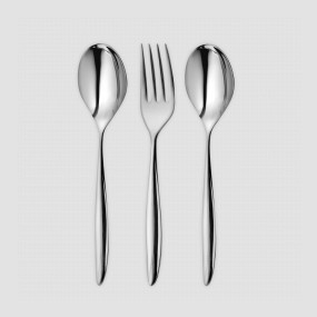 Набор столовых приборов для сервировки, 3 предмета, серия Hidcote Bright, ROBERT WELCH, Великобритания, ROBERT WELCH (Великобритания)