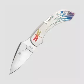 Нож складной Dragonfly, 5,9 см, SPYDERCO, США, Маленькие складные ножи
