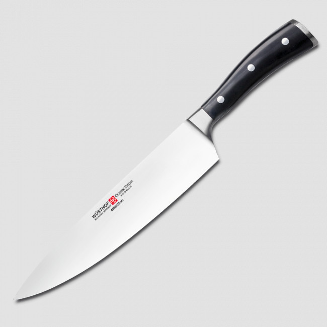 Профессиональный поварской кухонный нож 23 см, серия Classic Ikon, WUESTHOF, Золинген, Германия