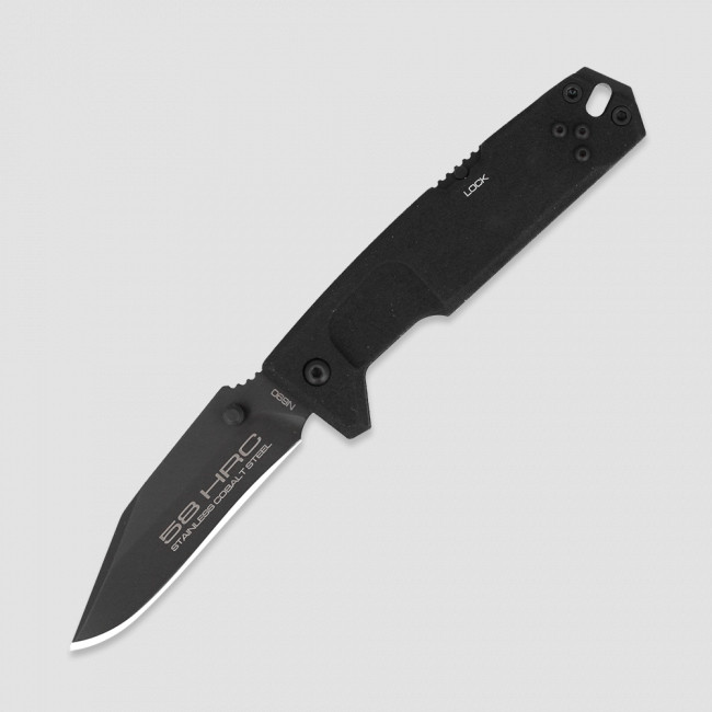 Нож складной Fulcrum II D Black, EXTREMA RATIO, Италия
