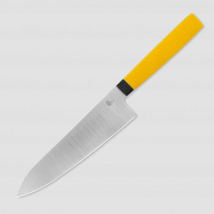 Нож поварской кухонный шеф CH160, 16 см, сталь N690, Yellow, OWL KNIFE, Россия, OWL KNIFE (Россия)