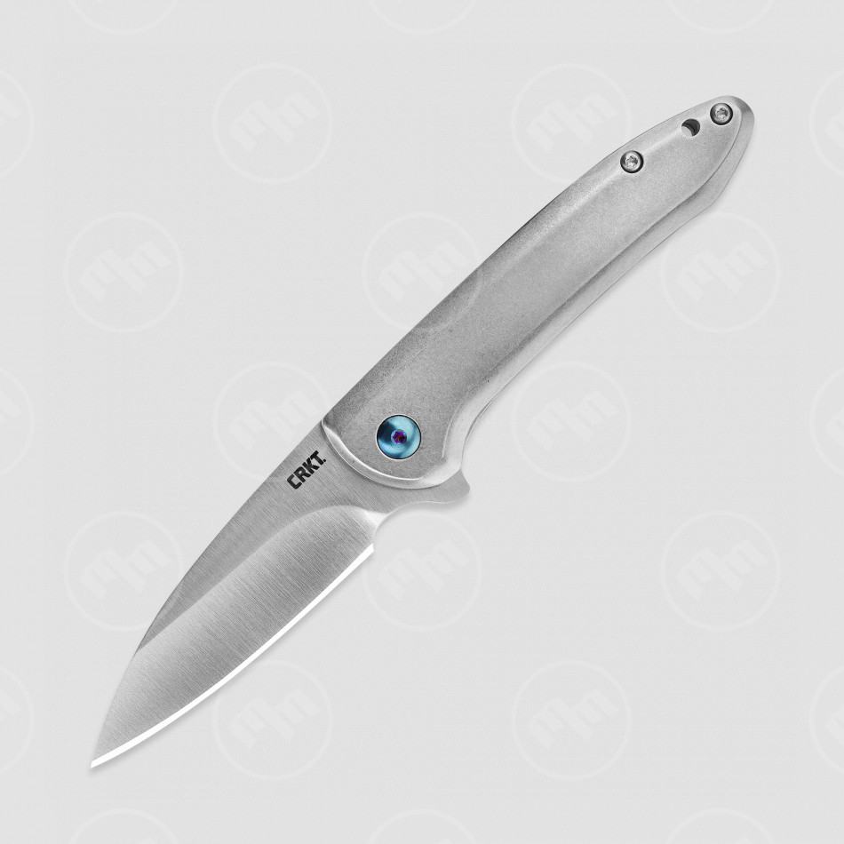 Нож складной полуавтоматический Delineation Silver, 7,5 см, CRKT, США
